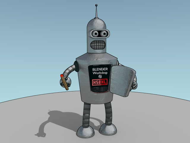 Bender invites you to the Blender Workshop !