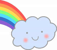 Cute Cloud with Rainbow.png